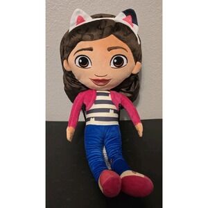 Gabbys Dollhouse 20" Plush Cuddle Pillow Throw Kids Stuff Animal Doll New